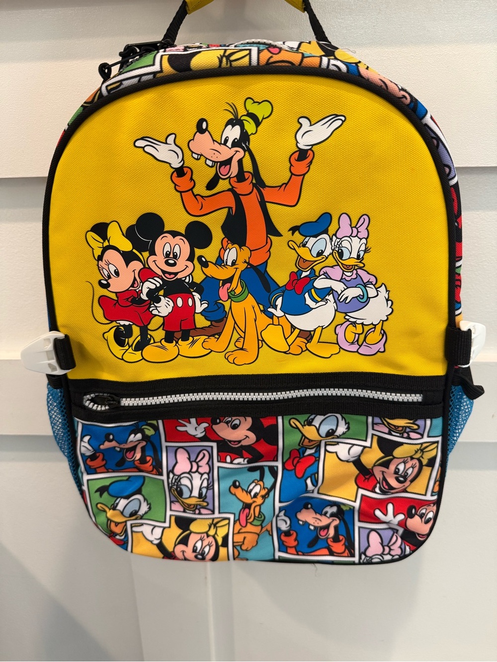 Disney Kids Yellow Mickey & Friends Character Backpack